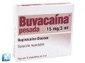 BUVACAINA PESADA 15 MG/ 3 ML SOLUCION INYECTABLE CAJA CON 5 AMPOLLETAS