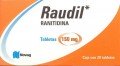 RAUDIL 150 MG. CAJA CON 20 TABLETAS