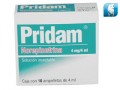 PRIDAM 4 MG/ 4 ML SOL. INY. CAJA CON 10 AMPOLLETAS DE 4 ML